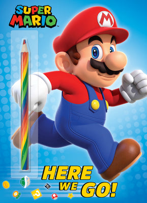Super Mario: Here We Go! (Nintendo(r)) by Steve Foxe book cover