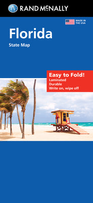 Rand McNally Easy to Fold: Florida State Laminated Map product image