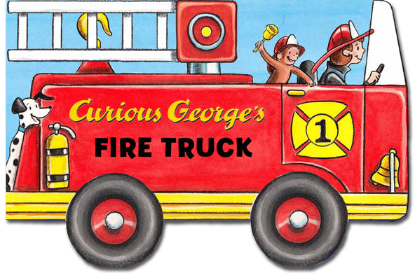 Curious George's Fire Truck (Mini Movers Shaped S) by H. A. Rey book cover