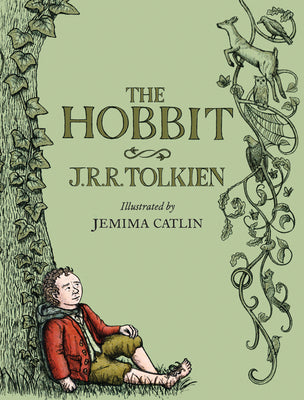 Book cover of The Hobbit: Illustrated Edition by Tolkien, J. R. R.