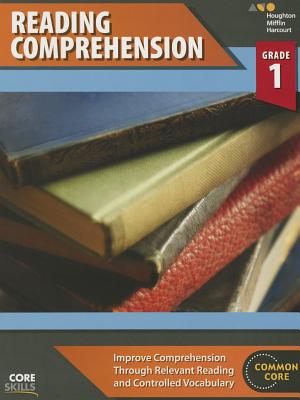 Core Skills Reading Comprehension Workbook Grade 1 by Houghton Mifflin Harcourt book cover