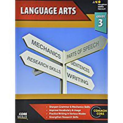 Book cover of Core Skills Language Arts Workbook Grade 3 by Houghton Mifflin Harcourt
