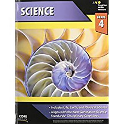 Core Skills Science Workbook Grade 4 by Houghton Mifflin Harcourt book cover