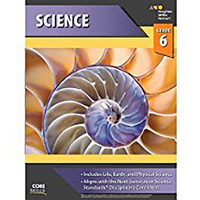 Core Skills Science Workbook Grade 6 by Houghton Mifflin Harcourt book cover