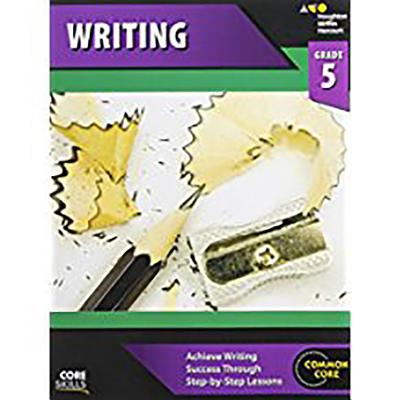 Core Skills Writing Workbook Grade 5 by Houghton Mifflin Harcourt book cover