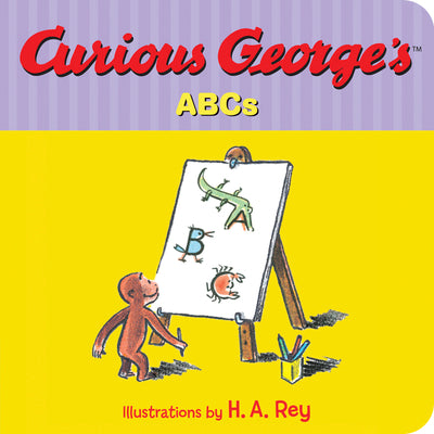 Curious George's ABCs by Margret Rey book cover