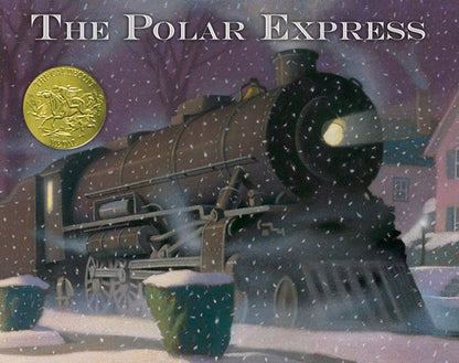 Book cover of The Polar Express: A Christmas Holiday Book for Kids by Van Allsburg, Chris