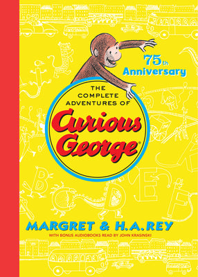 The Complete Adventures of Curious George: 7 Classic Books in 1 Giftable Hardcover by H. A. Rey book cover