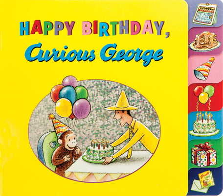 Happy Birthday, Curious George by Rey, H. A. book cover