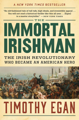 The Immortal Irishman: The Irish Revolutionary Who Became an American Hero by Timothy Egan book cover