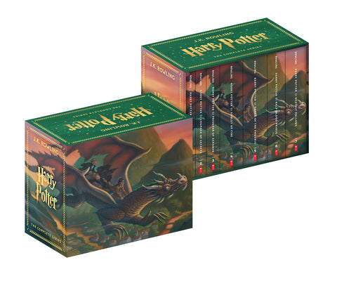 Book cover of Harry Potter Paperback Boxed Set: Books 1-7 by Rowling, J. K.