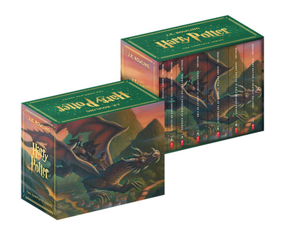 Book cover of Harry Potter Paperback Boxed Set: Books 1-7 by Rowling, J. K.