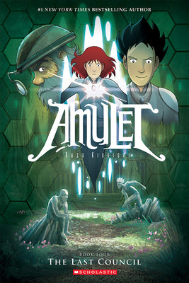 Book cover of The Last Council: A Graphic Novel (Amulet #4): Volume 4 by Kibuishi, Kazu
