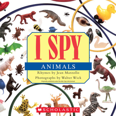 Book cover of I Spy Animals by Marzollo, Jean