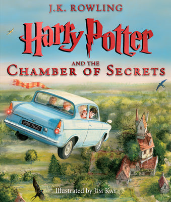 Book cover of Harry Potter and the Chamber of Secrets: The Illustrated Edition (Harry Potter, Book 2) by Rowling, J. K.
