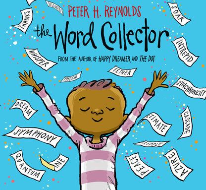 Book cover of The Word Collector by Reynolds, Peter H.