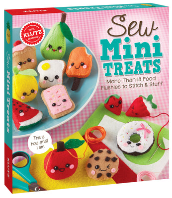 Book cover of Sew Mini Treats by Klutz