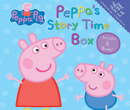 Peppa's Storytime Box (Peppa Pig) by Scholastic book cover