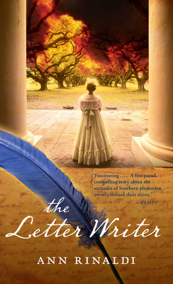 The Letter Writer by Ann Rinaldi book cover