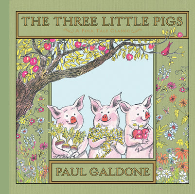 The Three Little Pigs by Galdone, Paul book cover