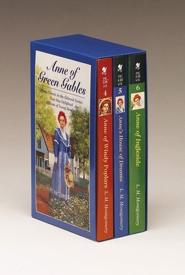 Anne of Green Gables, 3-Book Box Set, Volume II: Anne of Ingleside; Anne's House of Dreams; Anne of Windy Poplars by L. M. Montgomery book cover