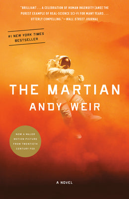 Book cover of The Martian by Weir, Andy