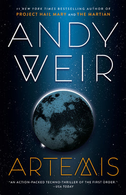 Book cover of Artemis by Weir, Andy