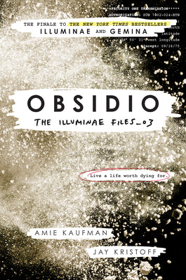 Obsidio by Amie Kaufman book cover