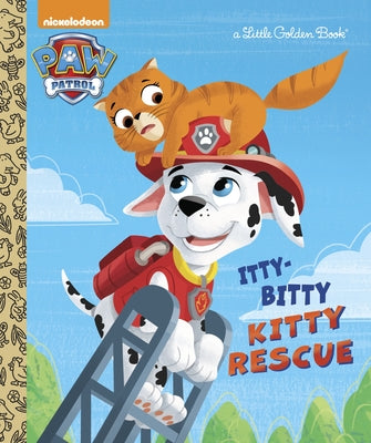 The Itty-Bitty Kitty Rescue by Golden Books book cover