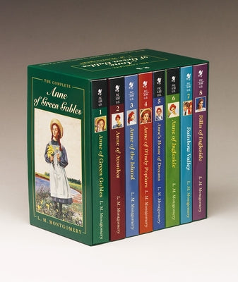 Book cover of Anne of Green Gables, Complete 8-Book Box Set by Montgomery, L. M.