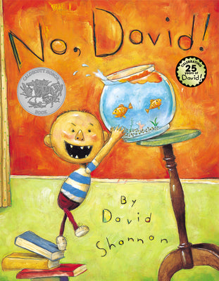 Book cover of No, David! (25th Anniversary Edition) by Shannon, David