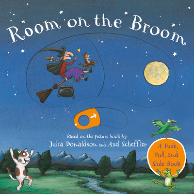 Room on the Broom Push-Pull-Slide by Julia Donaldson book cover