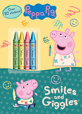 Smiles and Giggles (Peppa Pig) by Golden Books book cover