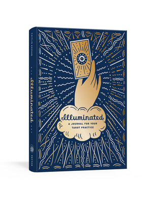 Book cover of Illuminated: A Journal for Your Tarot Practice by Keegan, Caitlin