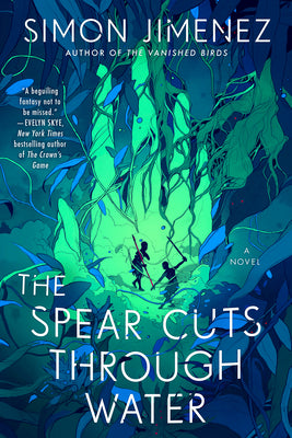 Book cover of The Spear Cuts Through Water by Jimenez, Simon