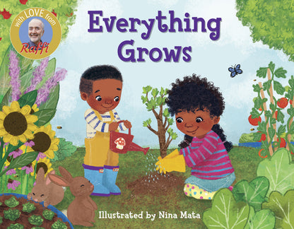 Book cover of Everything Grows by Raffi