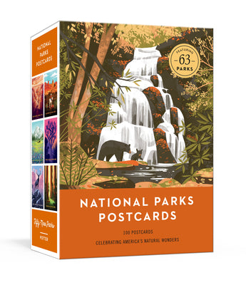 National Parks Postcards: 100 Illustrations That Celebrate America's Natural Wonders product image