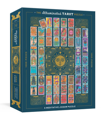 The Illuminated Tarot Puzzle: A Meditative 1000-Piece Jigsaw Puzzle: Jigsaw Puzzles for Adults product image