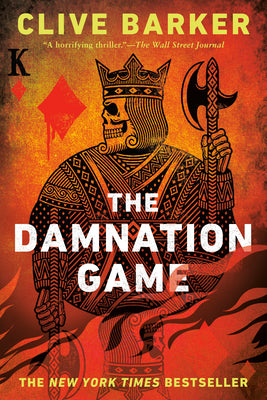 The Damnation Game by Clive Barker book cover