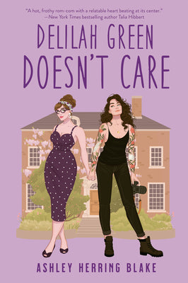 Book cover of Delilah Green Doesn't Care by Herring Blake, Ashley