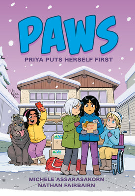 Paws: Priya Puts Herself First: A Graphic Novel by Fairbairn, Nathan book cover