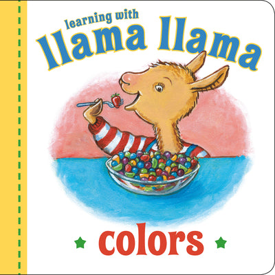Llama Llama Colors by Anna Dewdney book cover