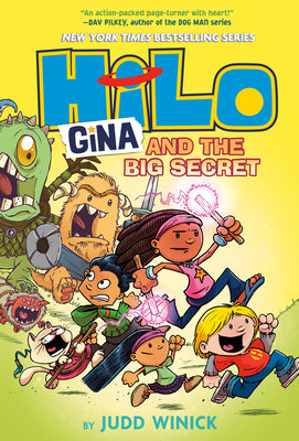 Hilo Book 8: Gina and the Big Secret: (A Graphic Novel) by Winick, Judd book cover