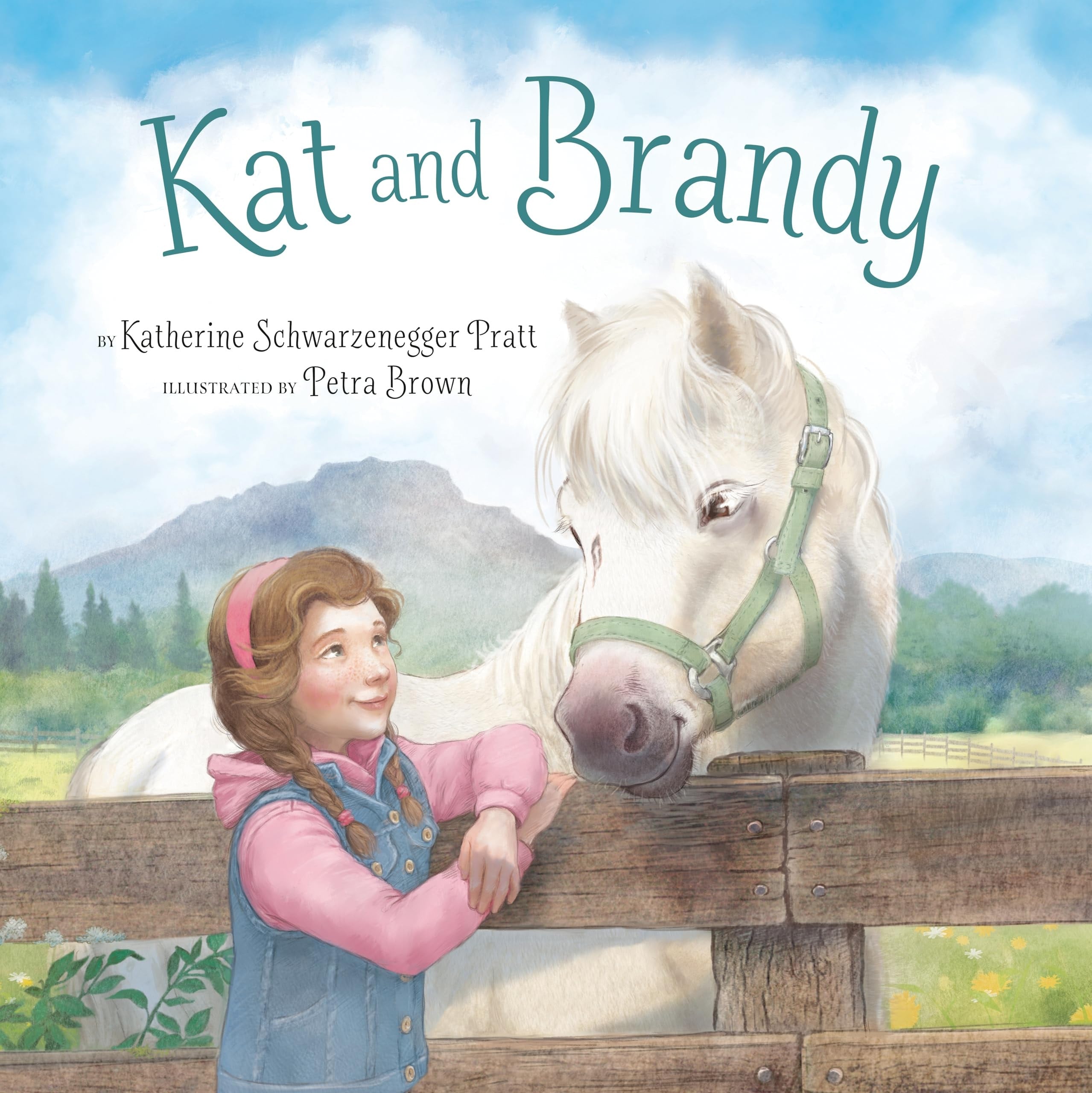 Book cover of Kat and Brandy by Schwarzenegger Pratt, Katherine