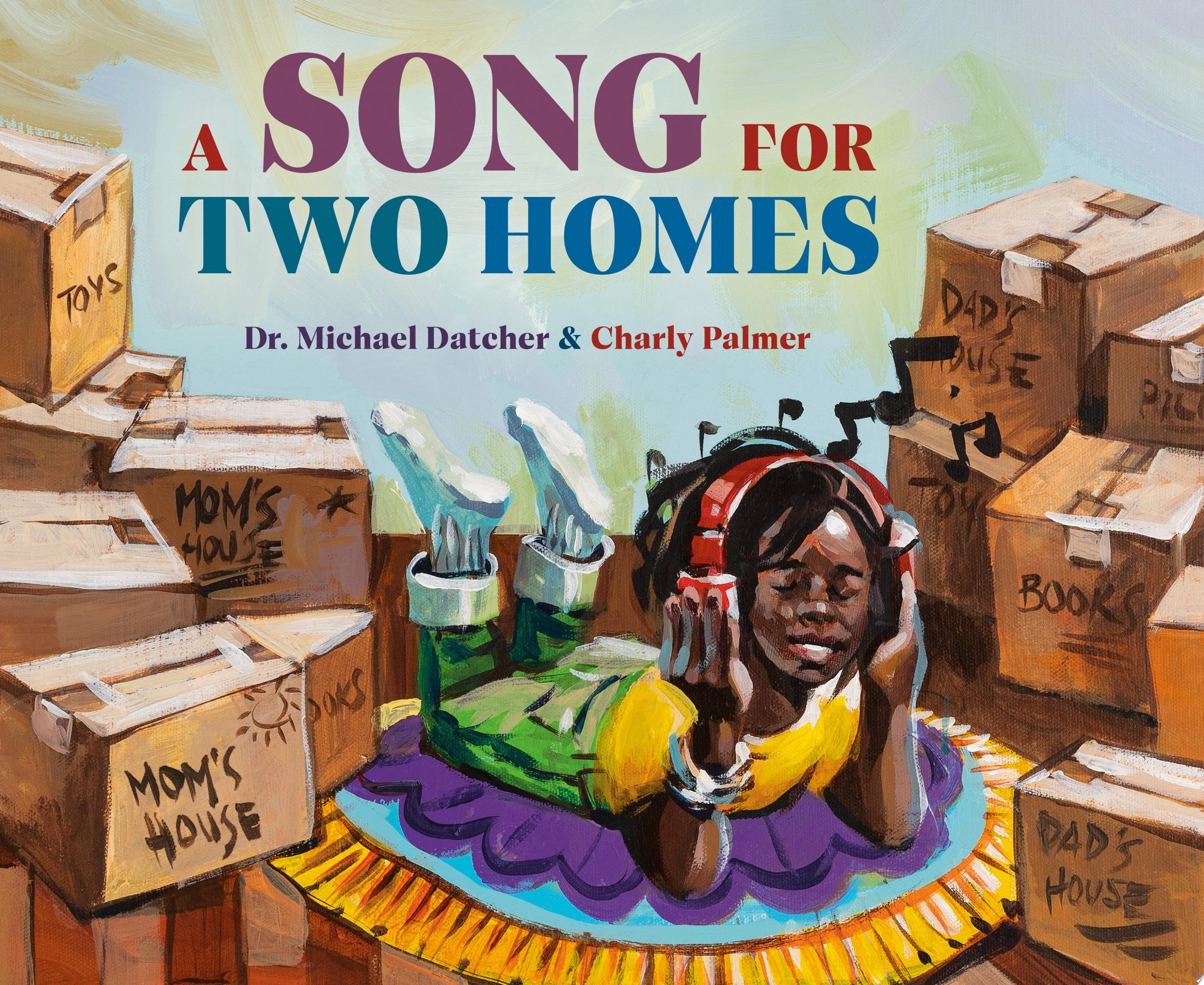 Book cover of A Song for Two Homes by Datcher, Michael