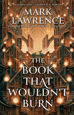 Book cover of The Book That Wouldn't Burn by Lawrence, Mark