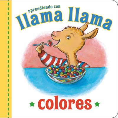Llama Llama Colores by Anna Dewdney book cover
