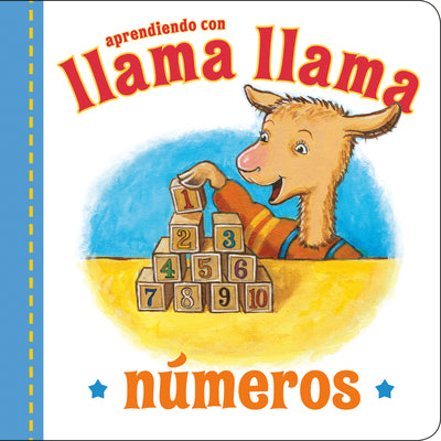 Llama Llama Numeros by Anna Dewdney book cover