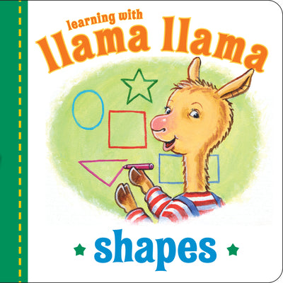 Llama Llama Shapes by Anna Dewdney book cover