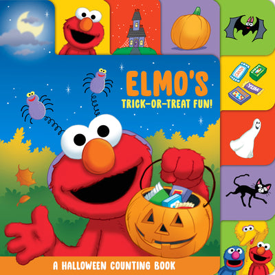 Elmo's Trick-Or-Treat Fun!: A Halloween Counting Book (Sesame Street) by Andrea Posner-Sanchez book cover